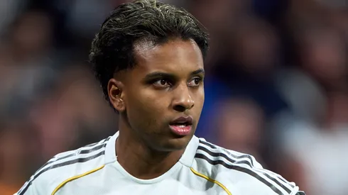 Rodrygo e Tottenham paralisam negociações após lesão ligamentar do brasileiro no Real Madrid. (Foto: Angel Martinez/Getty Images)
