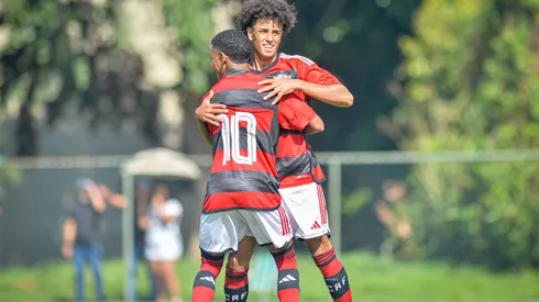 Ryan Roberto durante partida do Flamengo – Foto: Nayra Halm/Flamengo
