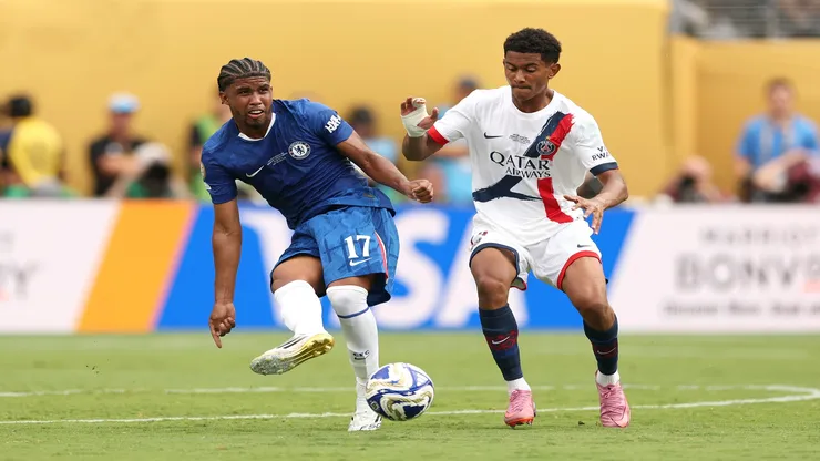 Andrey Santos na final do Mundial de Clubes entre Chelsea e PSG - Luke Hales/Getty Images