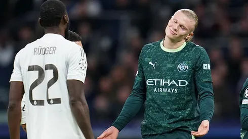 Real Madrid x Manchester City se enfrentam hoje (11), pela Champions League. Foto: Aitor Alcalde/Getty Images
