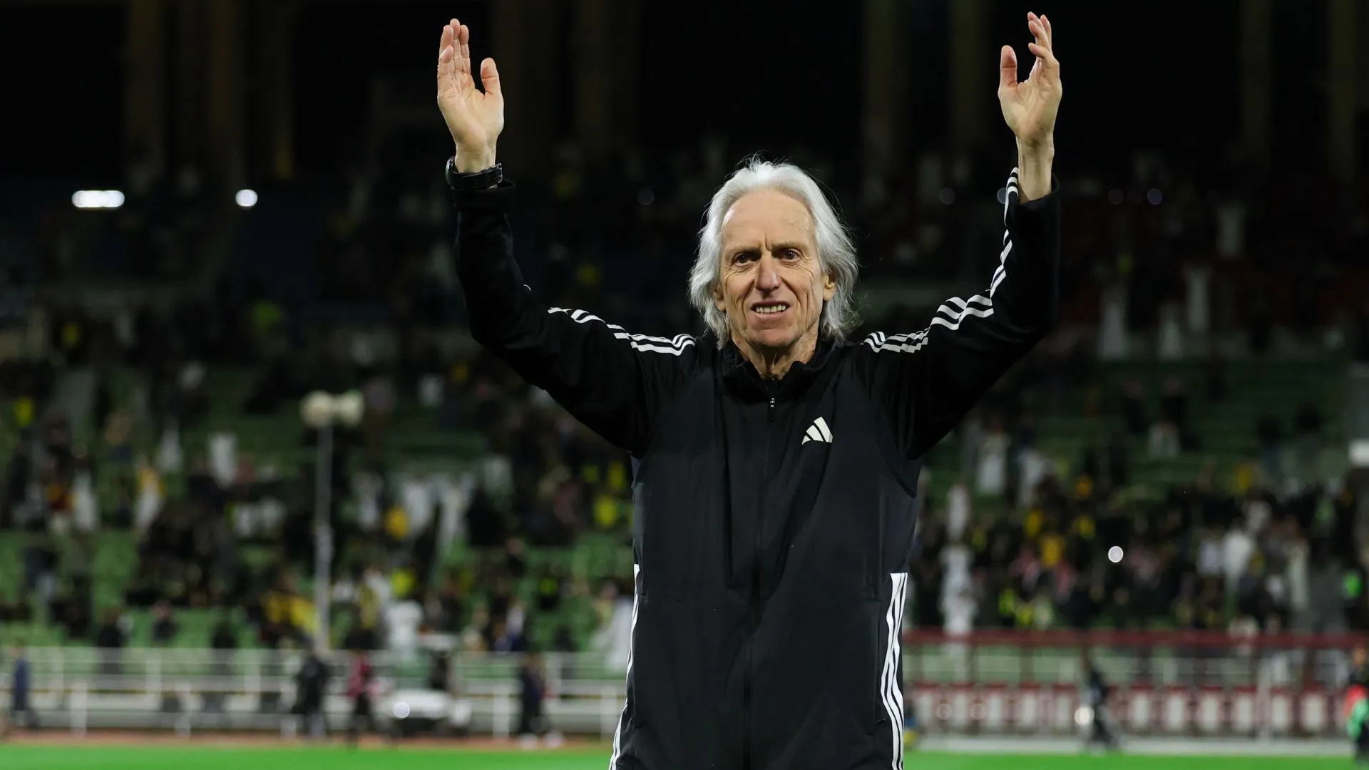 Jorge Jesus está no Al-Nassr após ser campeão pelo Flamengo (foto: Yasser Bakhsh/Getty Images)