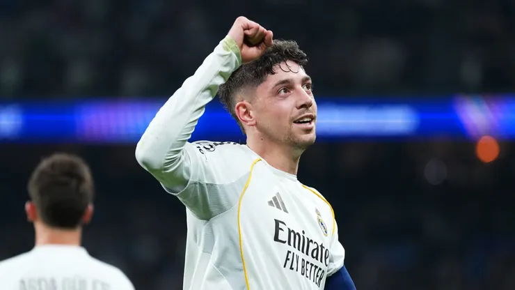 Valverde foi o grande destaque da noite no Bernabéu (Photo by Angel Martinez/Getty Images)
