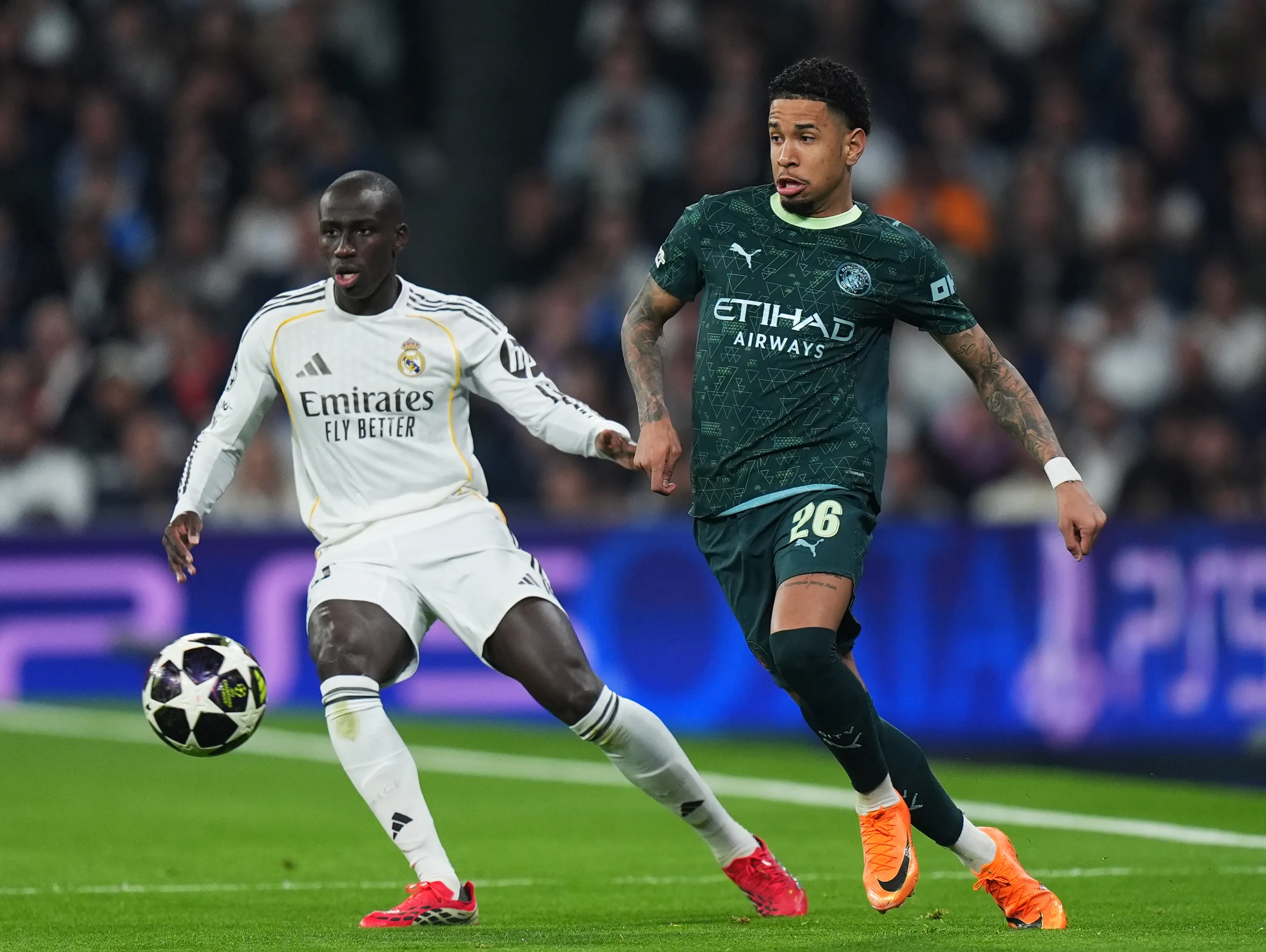 Mendy se lesiona e deve desfalcar o Real Madrid. (Photo by Angel Martinez/Getty Images)