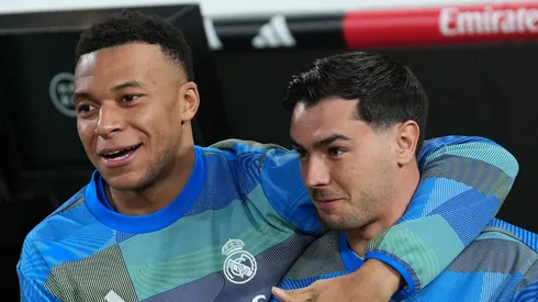 Kylian Mbappé e Brahim Diaz. (Photo by Angel Martinez/Getty Images)
