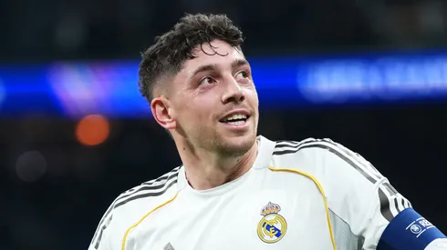 Valverde alcança marca histórica de Messi em goleada contra times ingleses. (Foto de Angel MartinezGetty Images)
