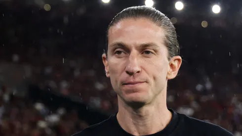 Torcida do Chelsea faz campanha por Filipe Luís. Foto: Wagner Meier/Getty Images
