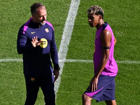 Lamine Yamal não treinou nesta quinta-feira (12)