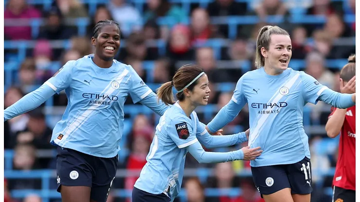 Manchester City Feminino (Photo by Alex Livesey/Getty Images)