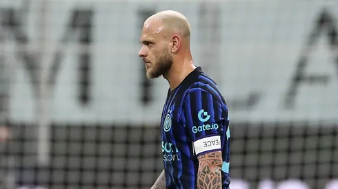 Manchester United aceita pagar 360 milhões por Dimarco e busca solução para lateral. (Foto de Marco LuzzaniGetty Images)