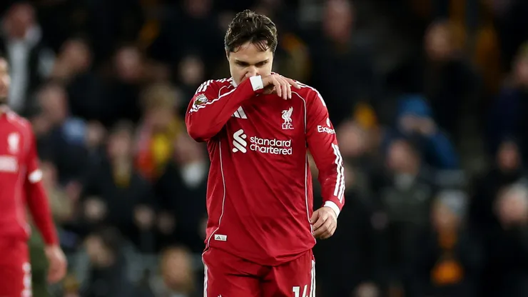 Federico Chiesa durante partida do Liverpool na Premier League. (Photo by Dan Istitene/Getty Images)