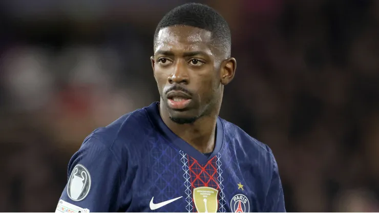 Dembélé, do PSG, foi ligado ao Manchester City nas últimas horas. Foto: IMAGO / Buzzi