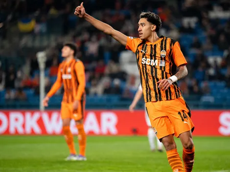 Isaque, ex-Flu, faz golaço de bicicleta em vitória do Shakhtar