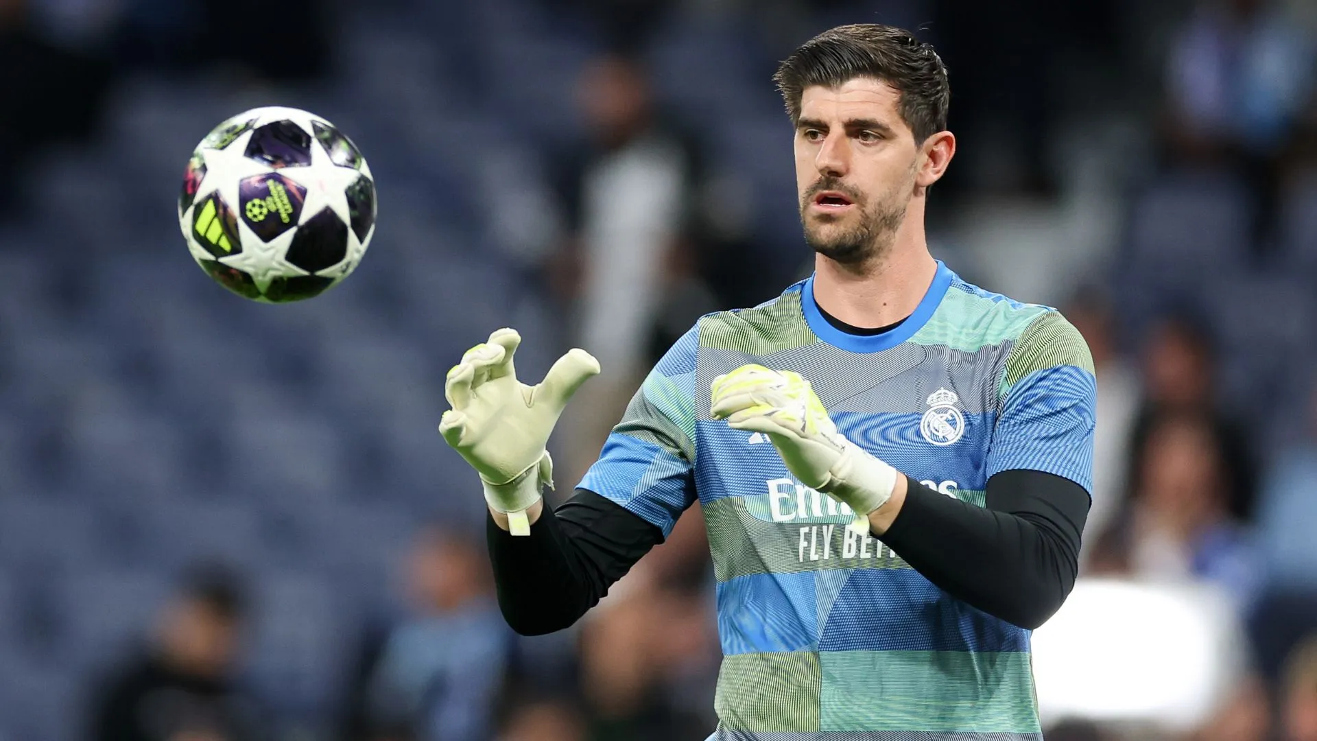 Courtois deve ser titular do Real Madrid mais uma vez (foto: Florencia Tan Jun/Getty Images)