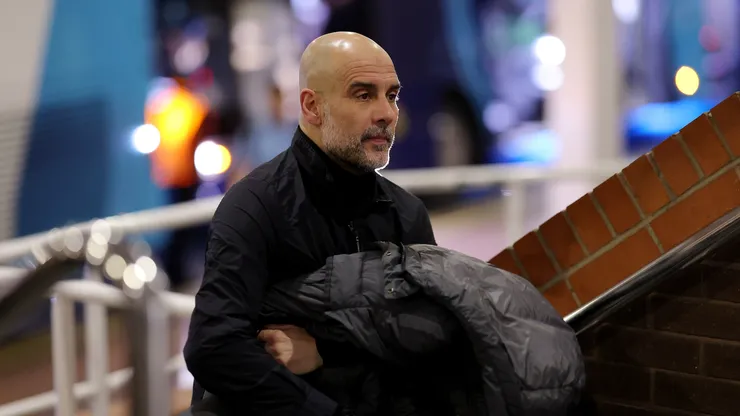 O técnico do Manchester City, Pep Guardiola (Alex Livesey/Getty Images)