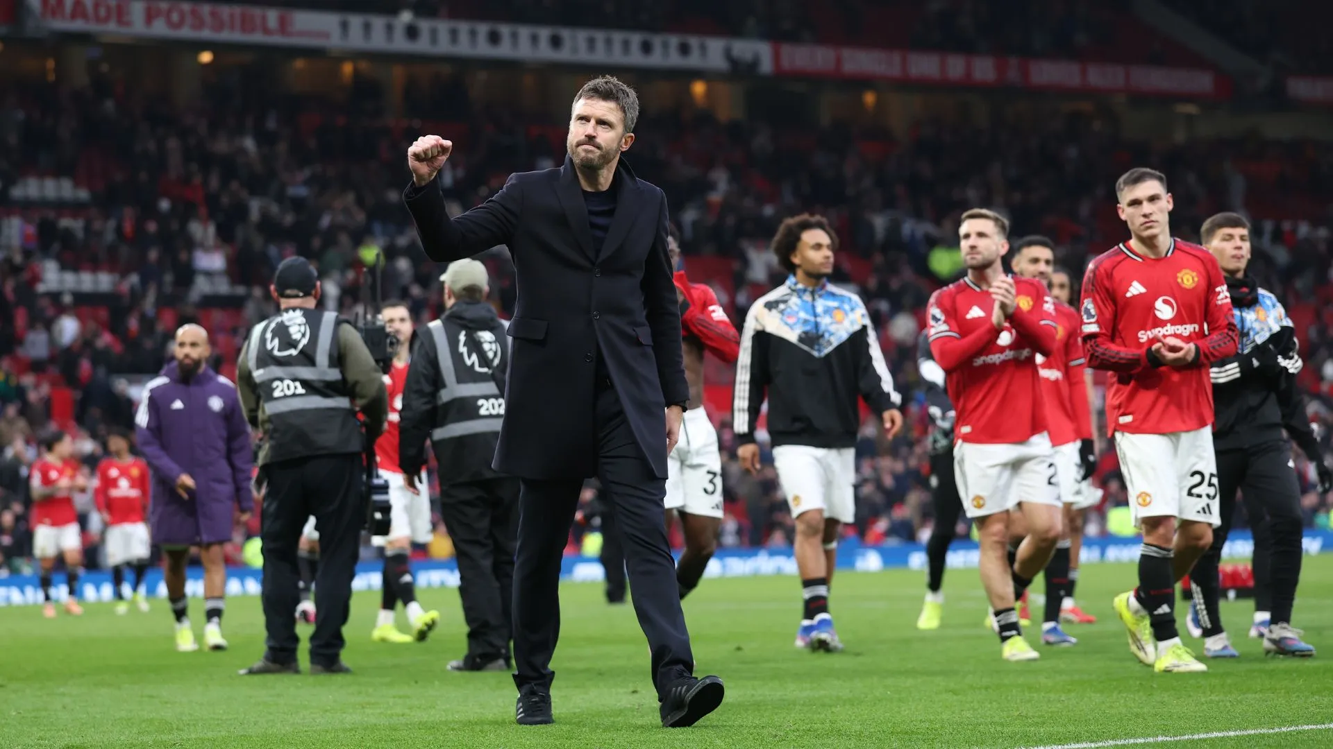 Manchester United reagiu na Premier League sob o comando de Michael Carrick (foto: Carl Recine/Getty Images)