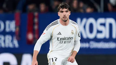 Raúl Asencio é baixa para o Real Madrid. Juan Manuel Serrano Arce/Getty Images.