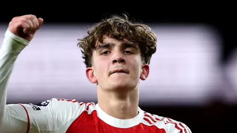 Max Dowman se torna o jogador mais jovem a marcar na história da Premier League. (Foto de Alex Pantling/Getty Images)