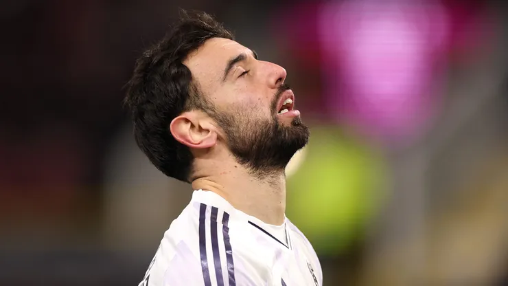 Bruno Fernandes pode deixar o Manchester United. Foto: Carl Recine/Getty Images