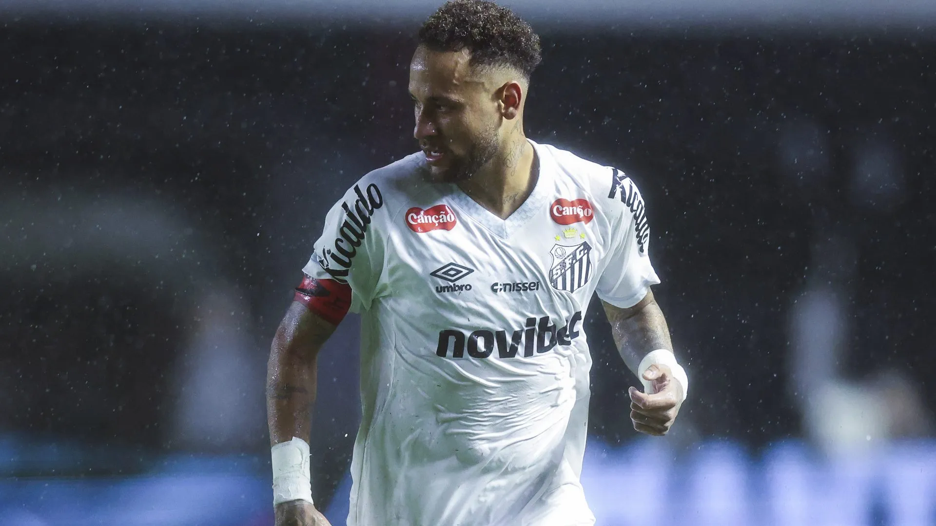Neymar, atacante do Santos