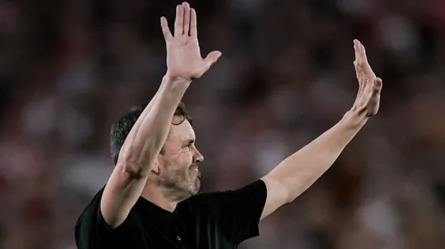 River Plate derrota Sarmiento com gols de Driussi e Subiabre em casa. (Foto de Marcelo Endelli/Getty Images)