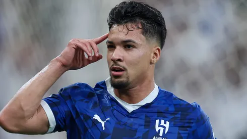 Flamengo analisa a contratação de Marcos Leonardo. Foto: Yasser Bakhsh/Getty Images