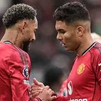 Matheus Cunha pede para Casemiro ficar no Manchester United