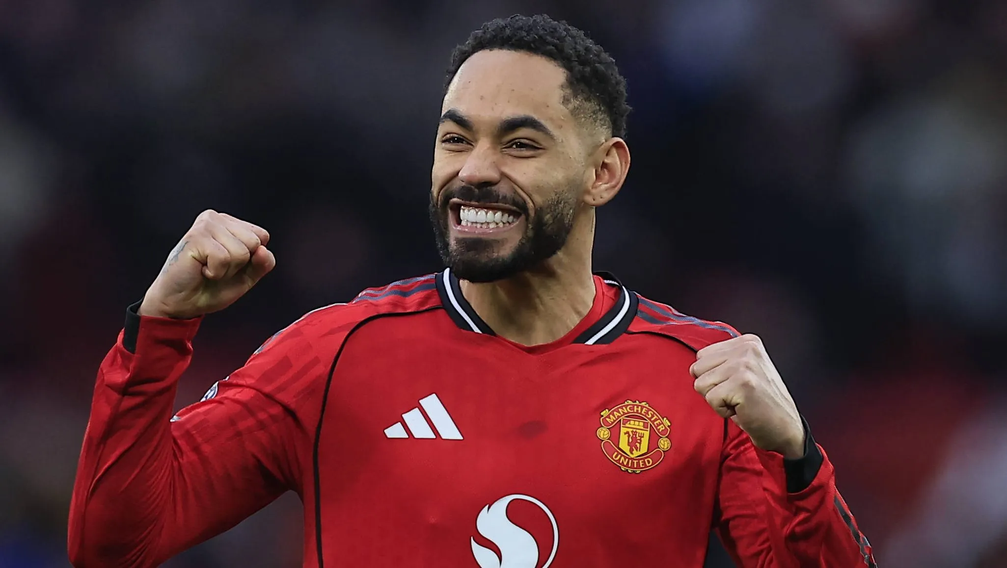 Matheus Cunha em ação pelo Manchester United. Foto: IMAGO / Pro Sports Images