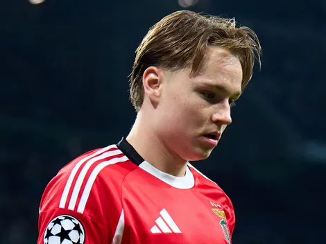 Andreas Schjelderup entra na mira do Barcelona