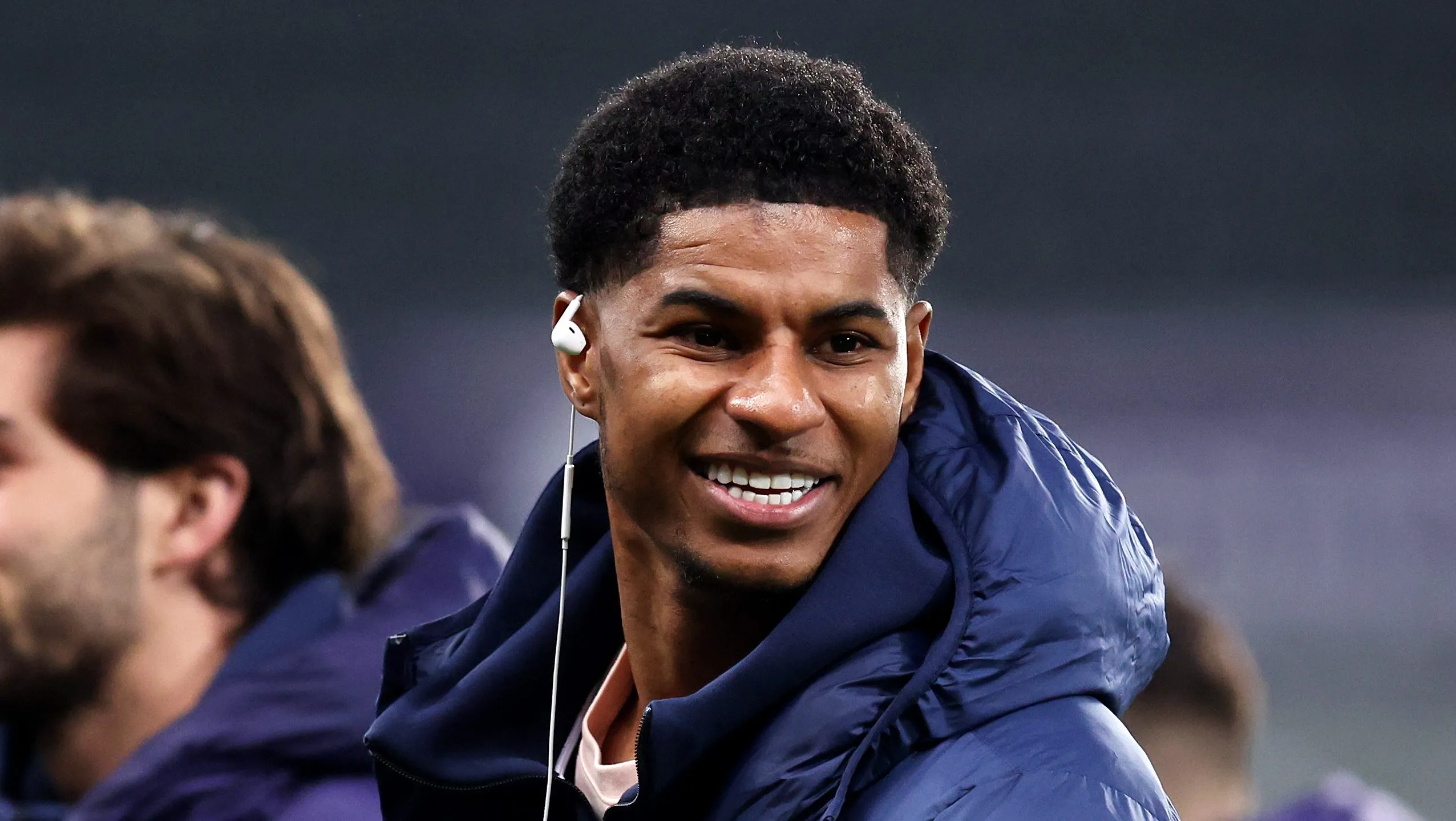 Rashford em jogo do Barcelona.