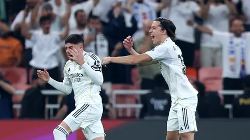 Fede Valverde e Álvaro Carreras. (Photo by Yasser Bakhsh/Getty Images)
