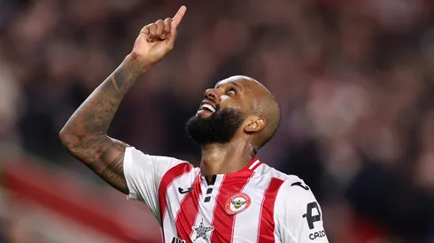 Igor Thiago volta a marcar na Premier League. Foto: Julian Finney/Getty Images