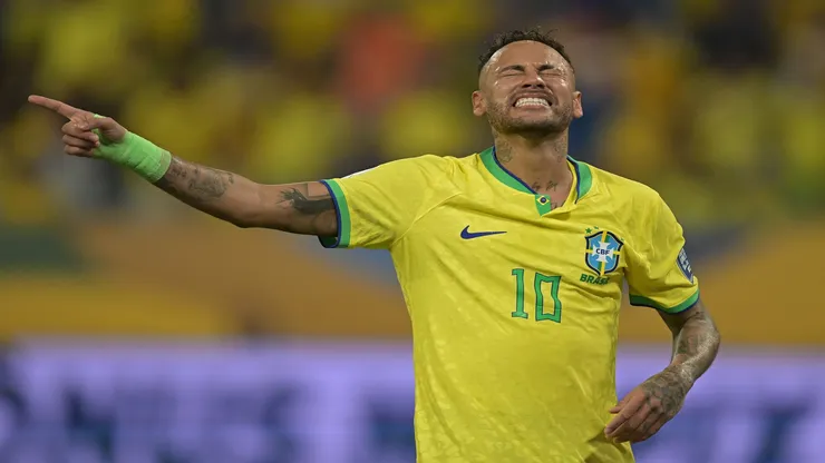 Neymar em partida pela Seleção Brasileira - Pedro Vilela/Getty Images