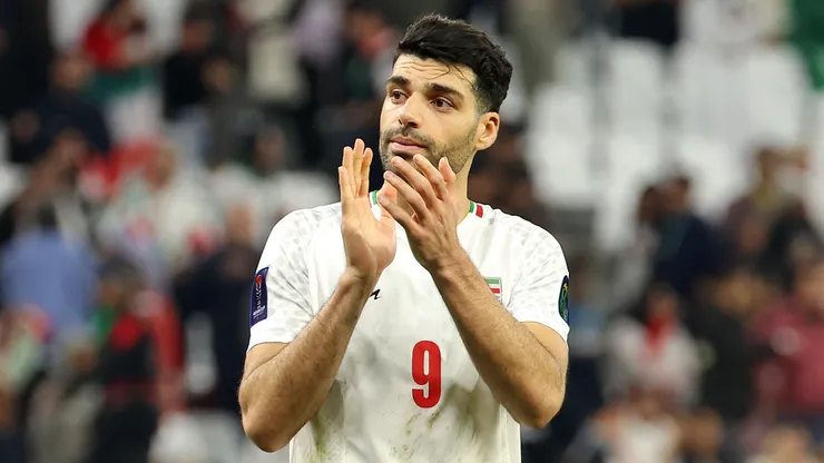 Mehdi Taremi pelo Irã. (Foto: Lintao Zhang/Getty Images)
