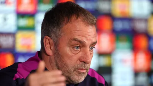 Hansi Flick, técnico do Barcelona. (Foto: Stu Forster/Getty Images)