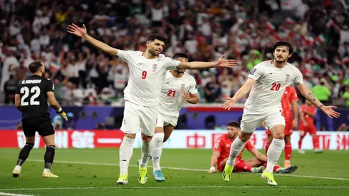 Seleção Iraniana em partida contra a Palestina em 2024 – Robert Cianflone/Getty Images