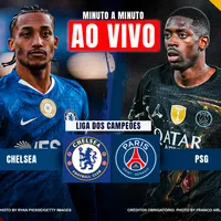 Chelsea x PSG ao vivo pelas oitavas de final da Champions League