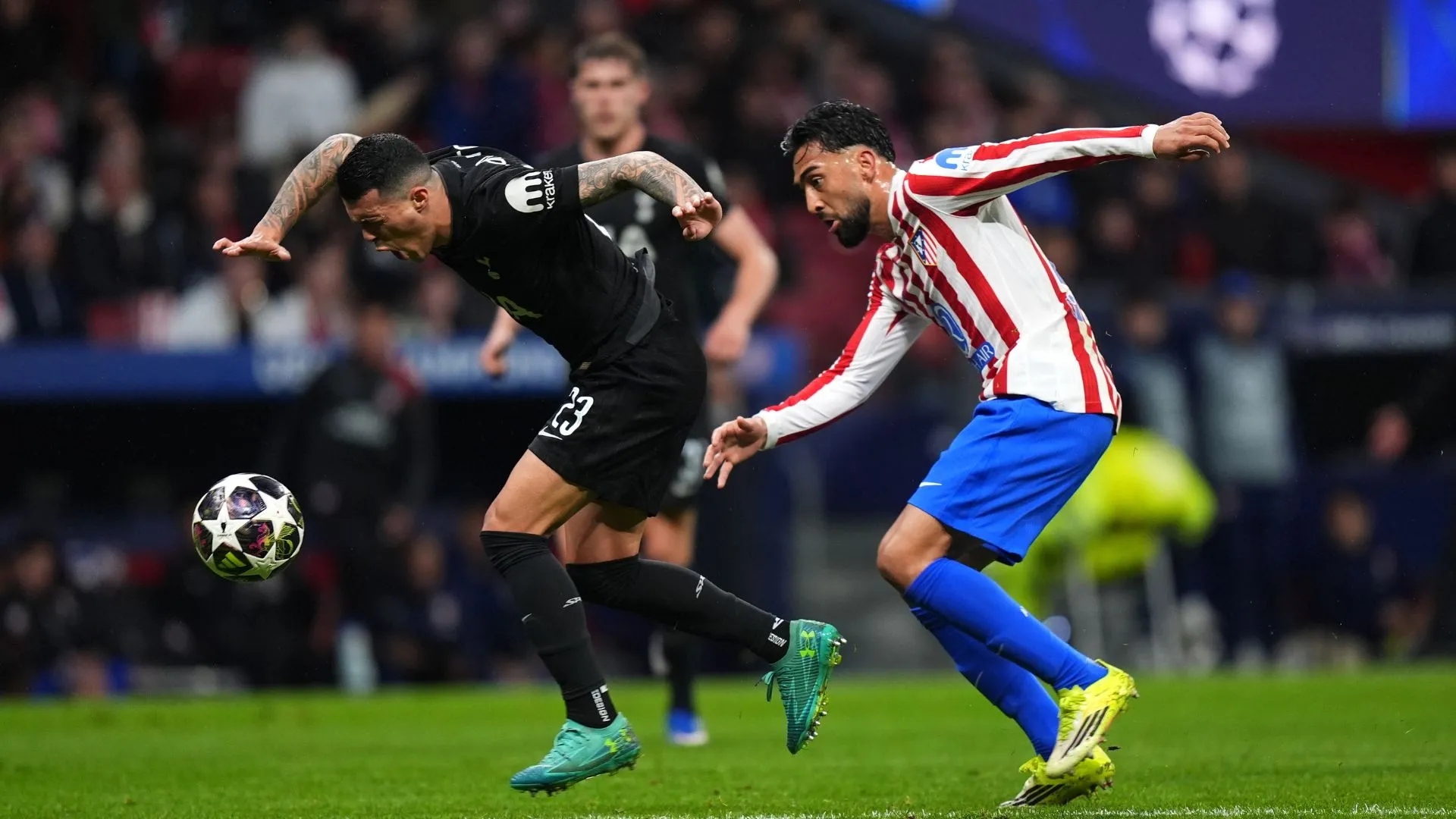 Tottenham e Atlético de Madrid precisam de resultados diferentes na Champions League (foto: Angel Martínez/Getty Images)