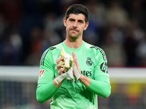 Thibaut Courtois é dúvida contra o Atlético de Madrid