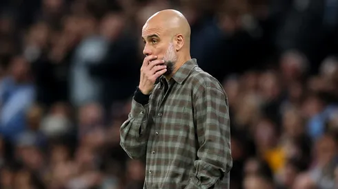 Pep Guardiola, técnico do Manchester City. (Foto: Michael Regan/Getty Images)