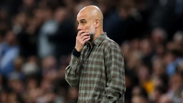 Pep Guardiola, técnico do Manchester City. (Foto: Michael Regan/Getty Images)