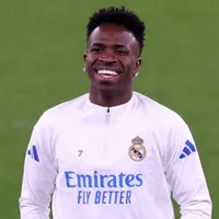 Vini Jr brinca com Tchouaméni e Camavinga antes de Brasil x França