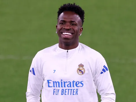 Vini Jr brinca com Tchouaméni e Camavinga antes de Brasil x França