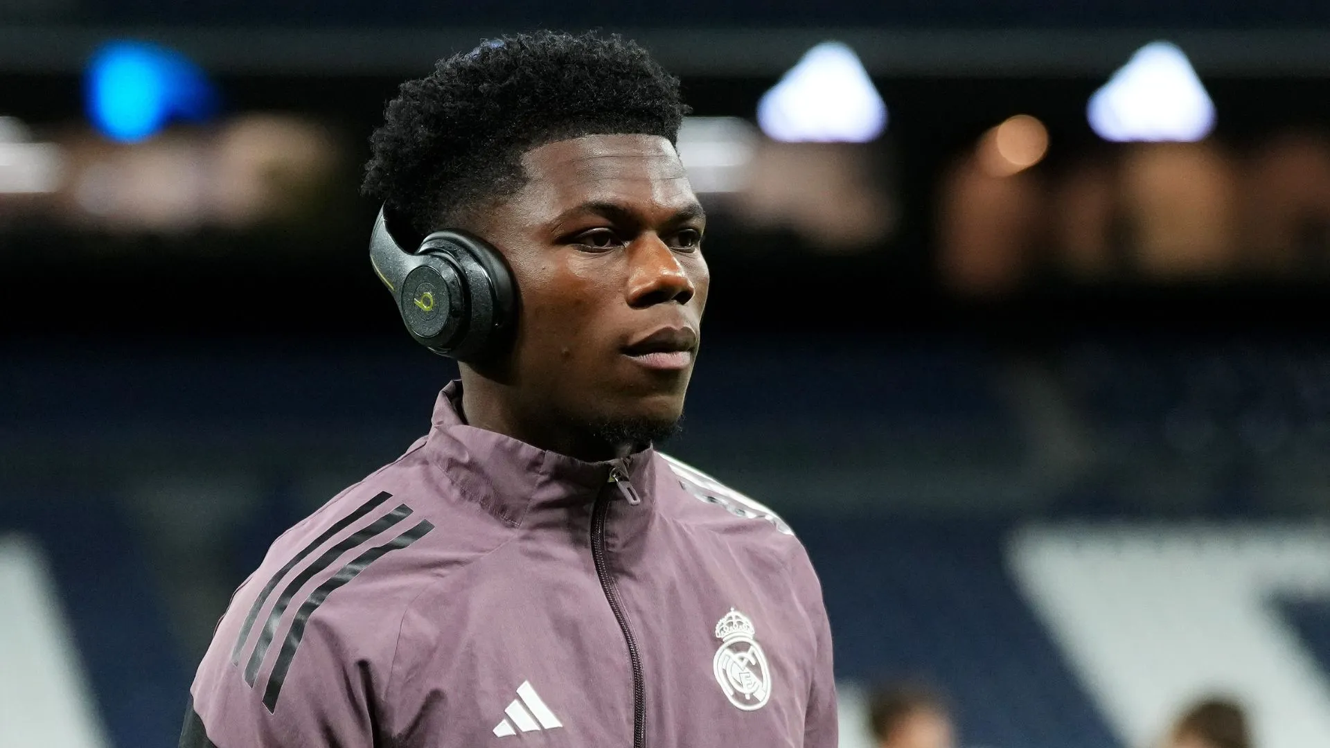 Tchouaméni joga com Vini Jr (foto: Angel Martínez/Getty Images)