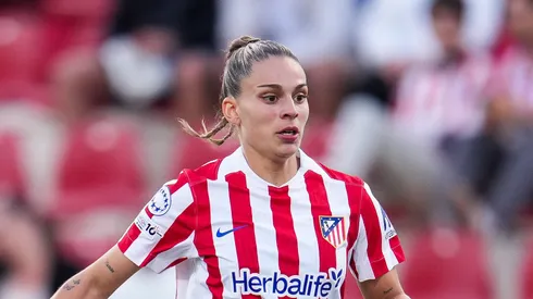 Gio Garbelini pelo Atlético de Madrid (Photo by Aitor Alcalde/Getty Images)