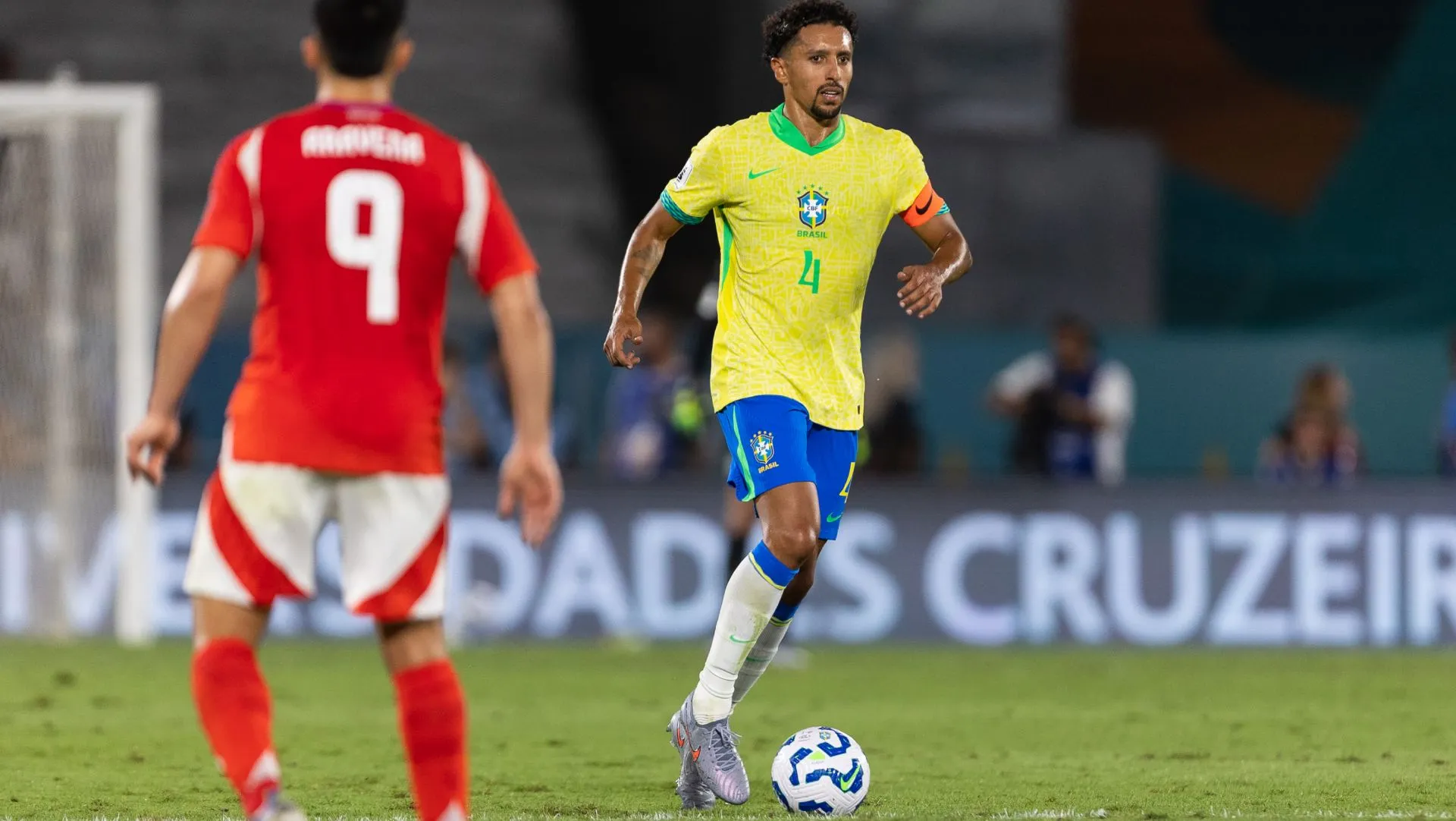 Marquinhos atua pela Seleção.