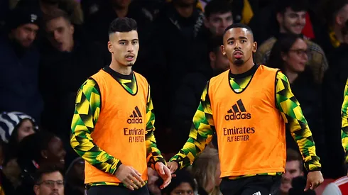 Gabriel Jesus e Gabriel Martinelli entram no radar do Atlético de Madrid. (Photo by Clive Rose/Getty Images)