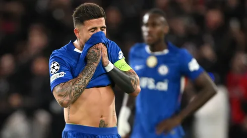 Enzo Fernández atrai interesse do Al-Hilal após chance de saída do Chelsea. (Foto de Mike Hewitt/Getty Images)