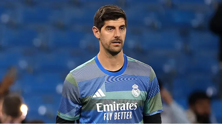 Gravidade da lesão de Courtois preocupa Real Madrid para o restante da temporada. (Foto de Carl Recine/Getty Images)