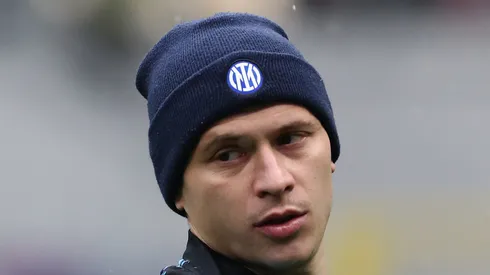 Inter de Milão dificulta saída de Nicolò Barella após sondagem do Newcastle United. (Foto de Marco Luzzani/Getty Images)