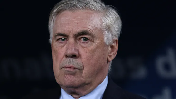 Ancelotti durante uma partida da Seleção Brasileira. Foto: Ricardo Moreira/Getty Images